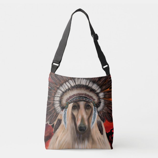 Sac Ajustable Lévrier afghan (Devant)
