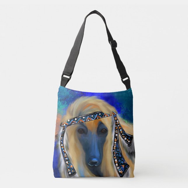 Sac Ajustable Lévrier Afghan        ‘ (Devant)