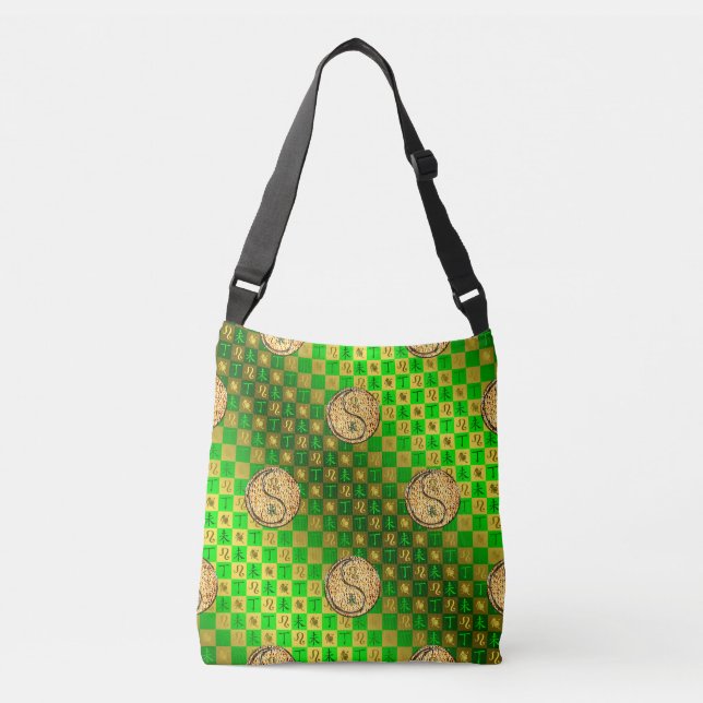 Sac Ajustable Lion & Chèvre de Feu (Devant)