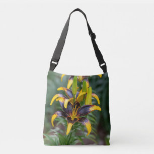 Sac Ajustable Lis hybride noir et jaune gras du jardin