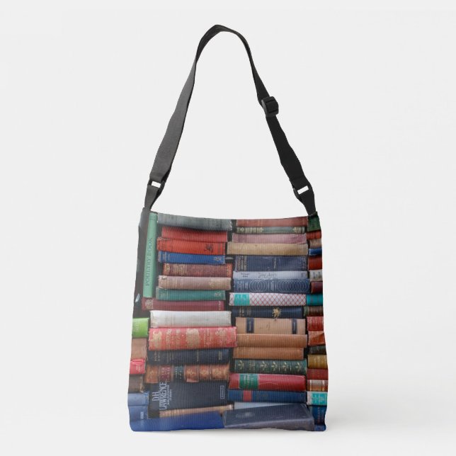 Sac Ajustable Livres Lire l'amour Vieux livres (Dos)