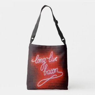 Sac Ajustable Longue vie Bacon néon signe, amant Bacon