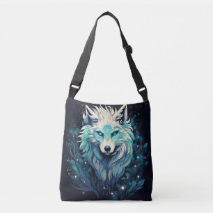 Sac Ajustable Loup sauvage céleste lunaire