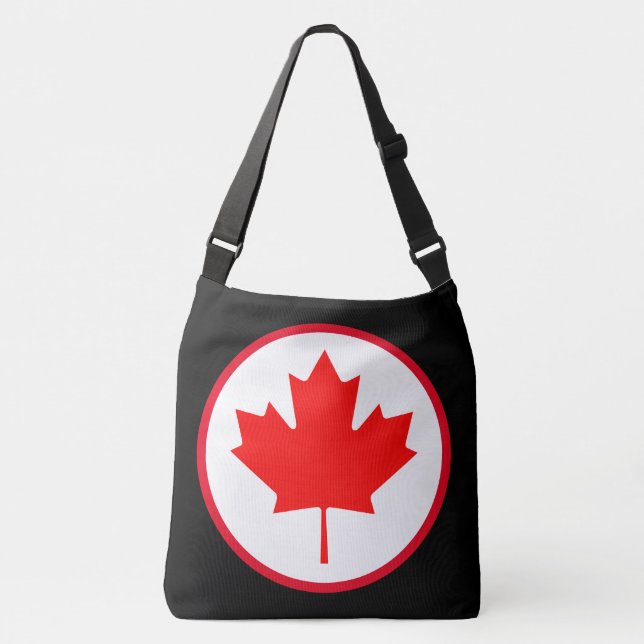 Sac Ajustable Lumineuse Feuille d'érable canadienne Fête du Cana (Devant)