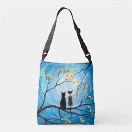 Sac Ajustable Lune lunaire avec chats