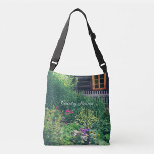 Sac Ajustable Maison de campagne colorée avec jardin