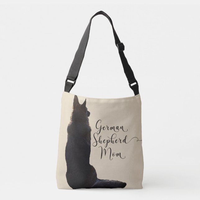 Sac Ajustable Maman magnifique de berger allemand (Devant)