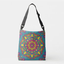 Mandala floral dynamique