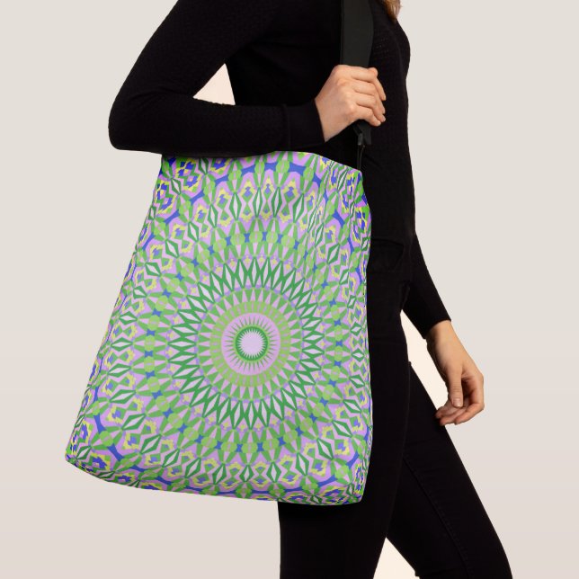 Sac Ajustable Mandala géométrique (De près)