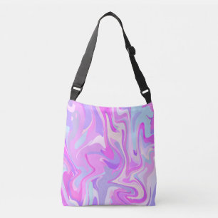 Sac Ajustable Marbré rose violet Turquoise