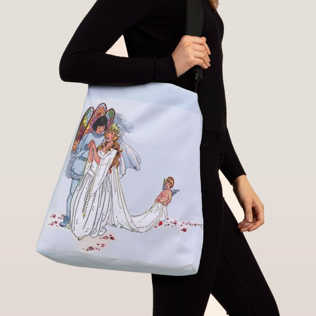 Sac Ajustable mariage de conte de fées (De près)