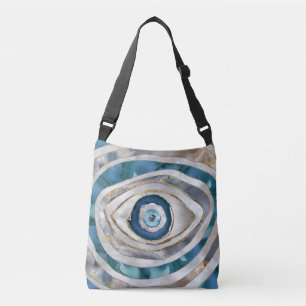 Sac Ajustable Mauvais oeil Textiles et or