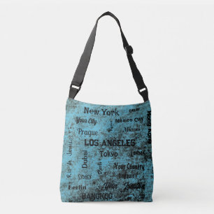 Sac Ajustable mégapoles rustiques et chic du monde