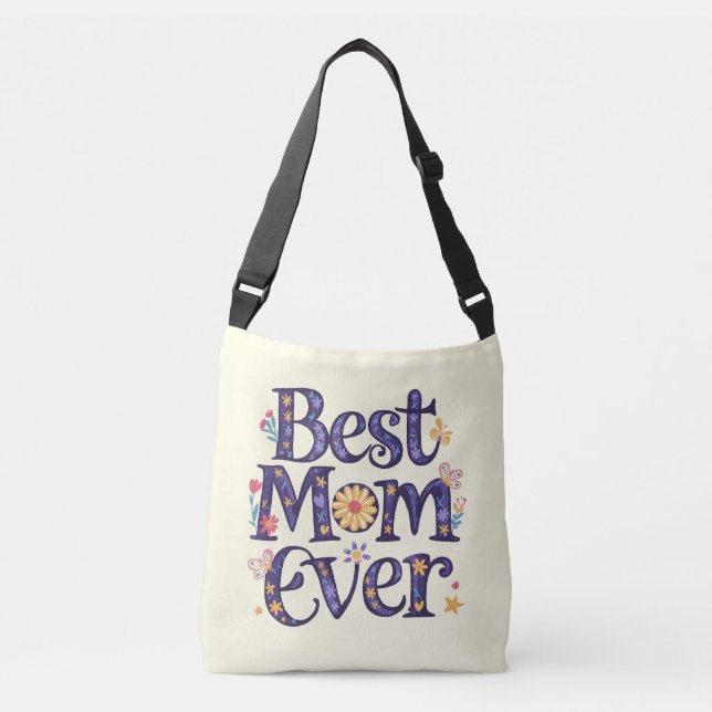 Sac Ajustable Meilleure Maman Jour des Mères (Devant)