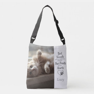 Sac Ajustable Memorial de chat photo personnalisé