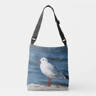 Sac Ajustable mer, eau, mouette, oiseau, voyage, bleu, ciel,