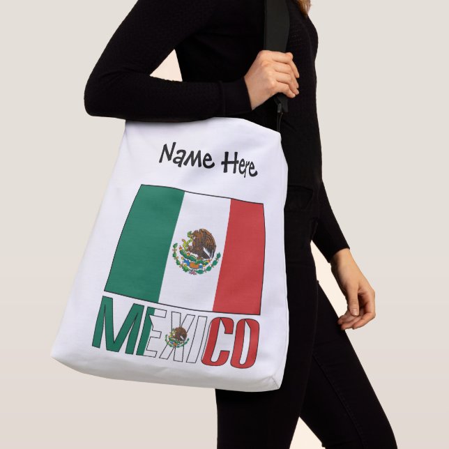 Sac Ajustable Mexique Drapeau mexicain personnalisé (De près)