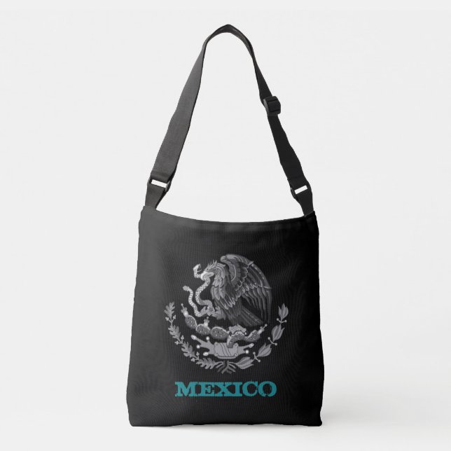 Sac Ajustable Mexique & emblème d'aigle mexicain, mode drapeau / (Devant)