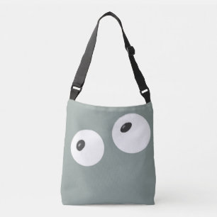 Sac Ajustable mignon, ludique, doux yeux blancs avec des élèves 