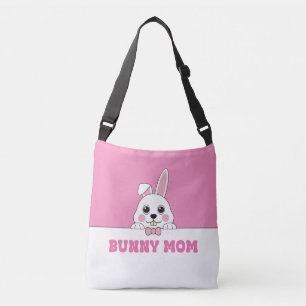 Sac Ajustable Mignonne maman lapin rose
