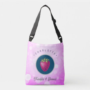 Sac Ajustable Mignonne Merci et bienheureuse fraise Ajoutez votr