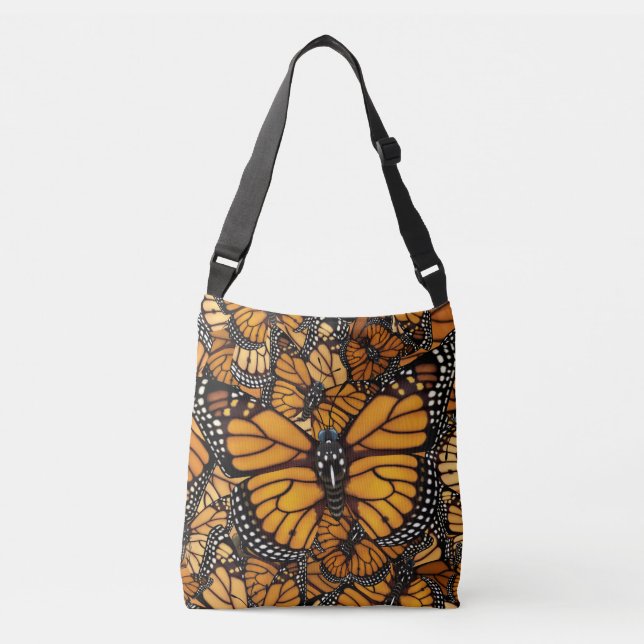 Sac Ajustable Migration de papillon de monarque (Devant)