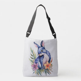 Sac Ajustable Modèle floral de lapin personnalisé