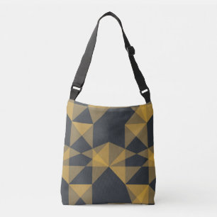 Sac Ajustable Modern, abstract, urban geometric triangle pattern