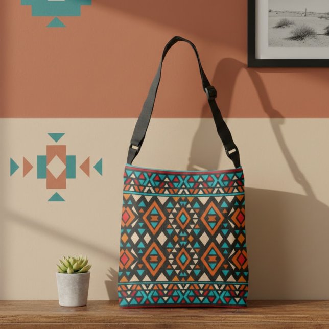 Sac Ajustable Modern Geometric Southwest Style  (Créateur téléchargé)