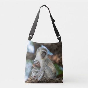 Sac Ajustable Moment tendre du singe vervet