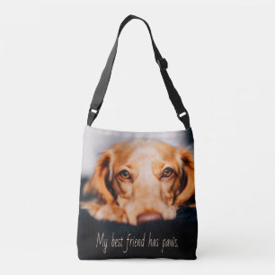Sac Ajustable Mon meilleur ami a des pattes de chien, Puppy Meme