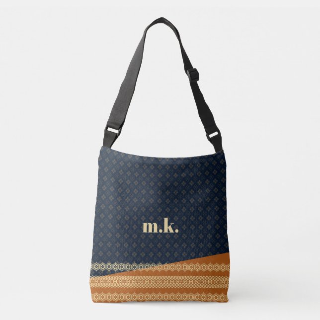 Sac Ajustable Monogram Japanese Tortoise and Diamond (Devant)