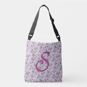 Sac Ajustable Monogramme Floral Luxe S