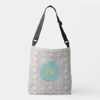 Monogramme Gold Damask