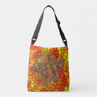 Mosaic Art Chien Empreinte de patte\