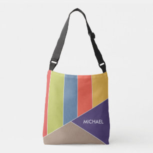Sac Ajustable MOSAIC rayures triangles couleur I + vos idées