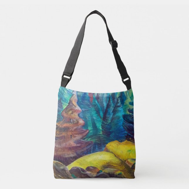 Sac Ajustable Moss jaune | Emily Carr | (Devant)