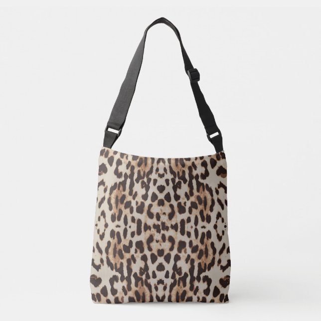 Sac Ajustable Motif animal Empreinte de léopard (Devant)
