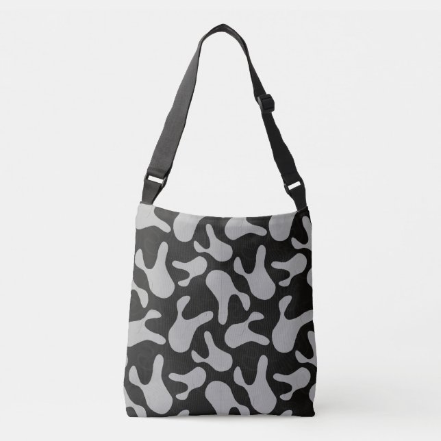 Sac Ajustable motif de camouflage gris (Devant)