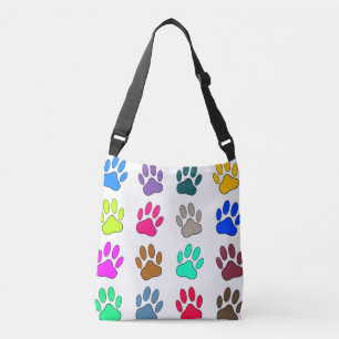 Sac Ajustable Motif de Empreinte de patte de chiens multicolores