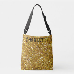 Sac Ajustable Motif de parties scintillant étincelante or