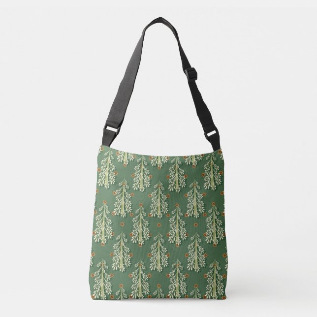 Sac Ajustable Motif d'illustration des arbres de Noël (Devant)