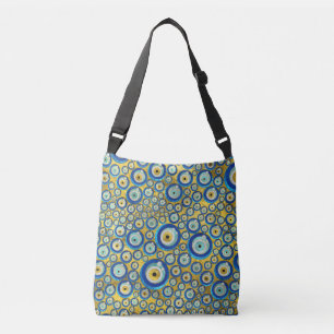 Sac Ajustable Motif en verre bleu grec d'amulette d'oeil mauvais