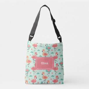 Sac Ajustable Motif flamant rose de dessin animé mignon