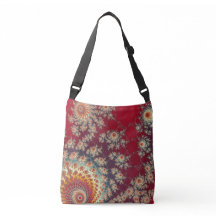 Motif floral en spirale