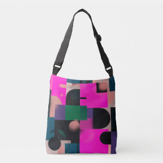 Sac Ajustable Motif floral vert Art Déco moderne