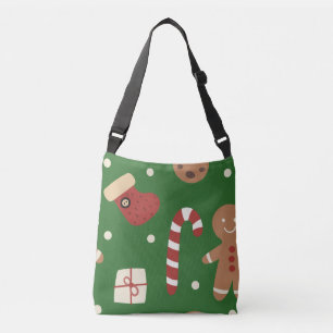 Sac Ajustable Motif homme de pain d'épices de Noël 