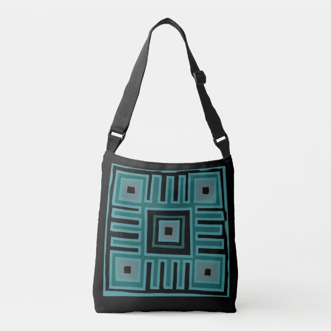 Sac Ajustable Motif moderne abstrait africain (Devant)