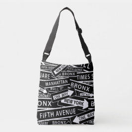 Sac Ajustable Motif noir et blanc de New York