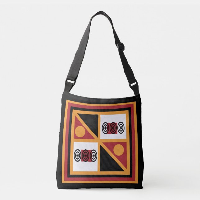 Sac Ajustable Motif orné de la tribu africaine (Devant)